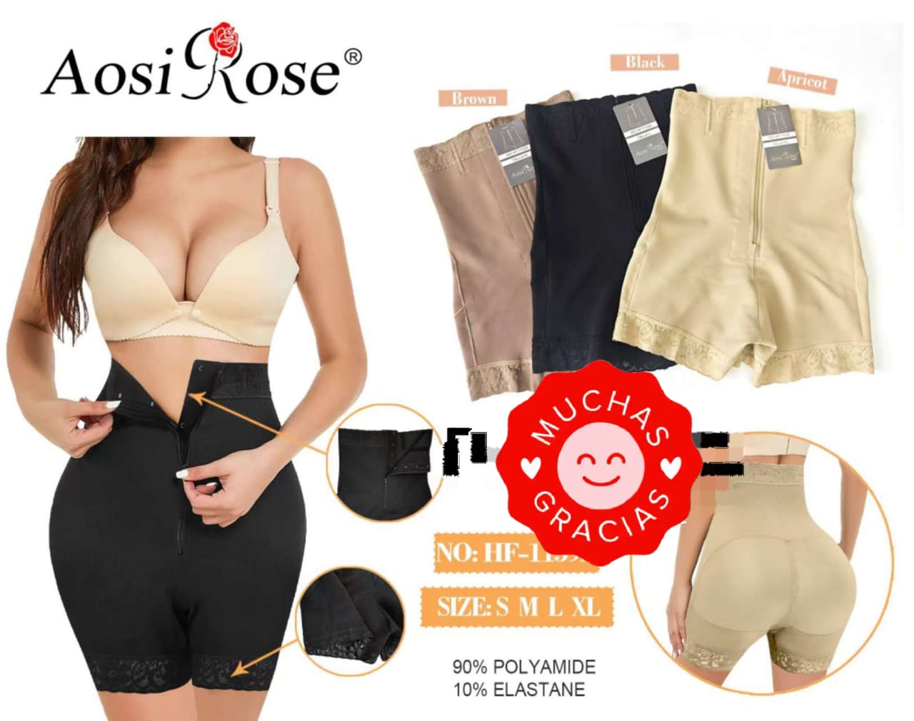 Shortconziper-L-negro