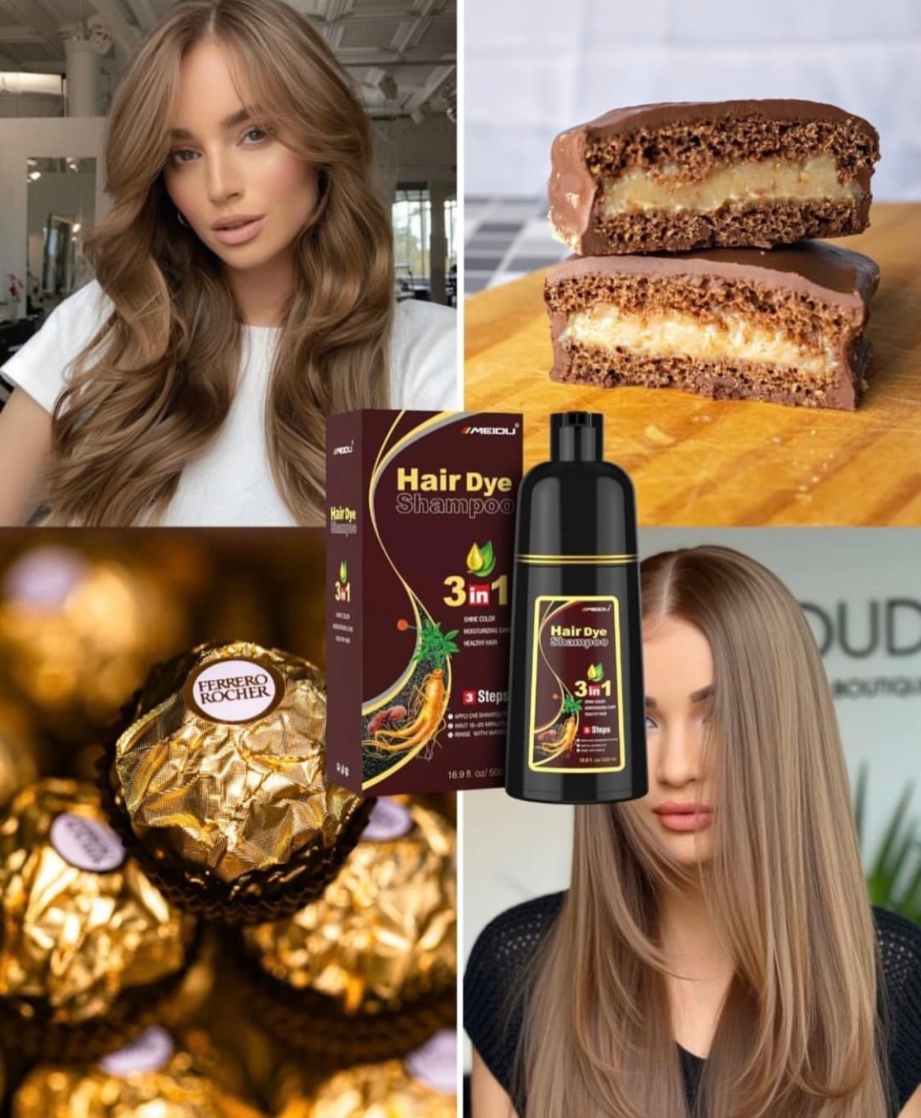 shampoo-rubio oscuro dorado-3en1