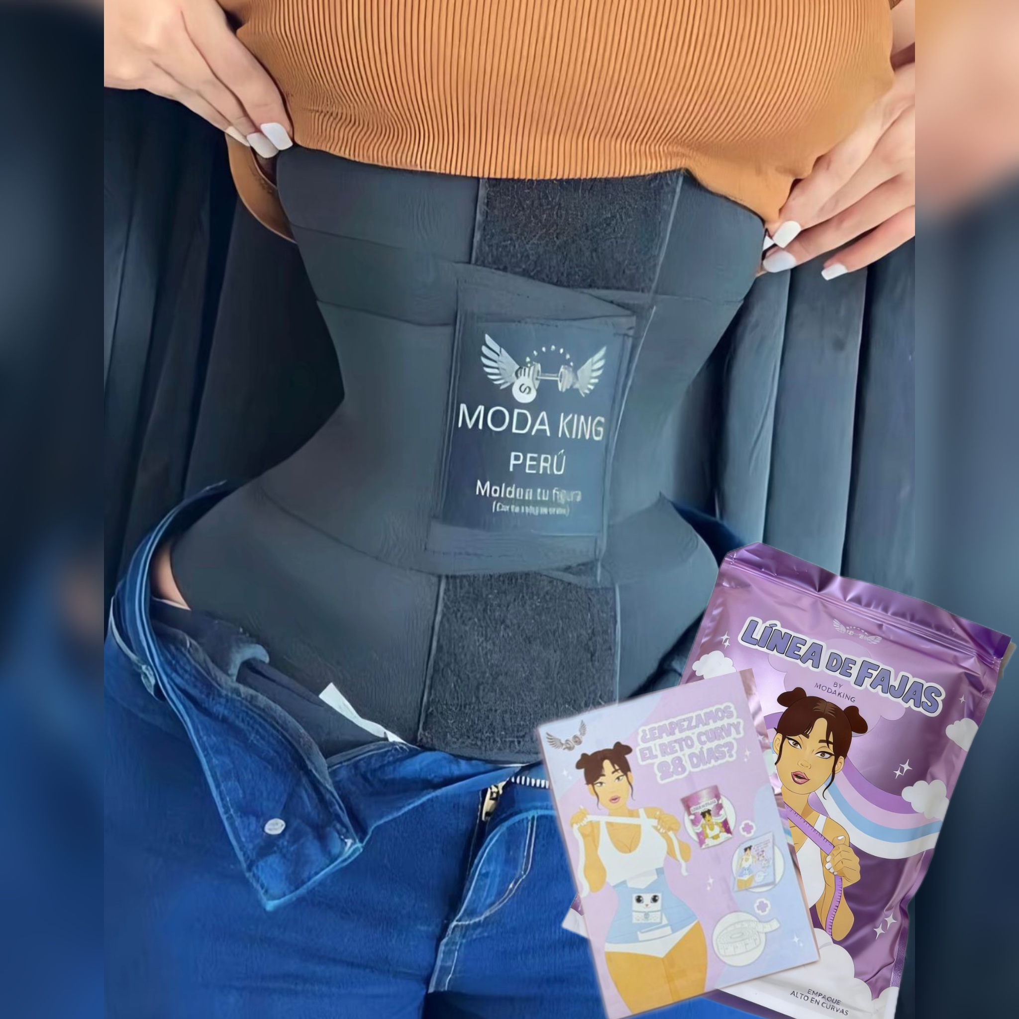 faja cinturilla Reloj de arena-xs