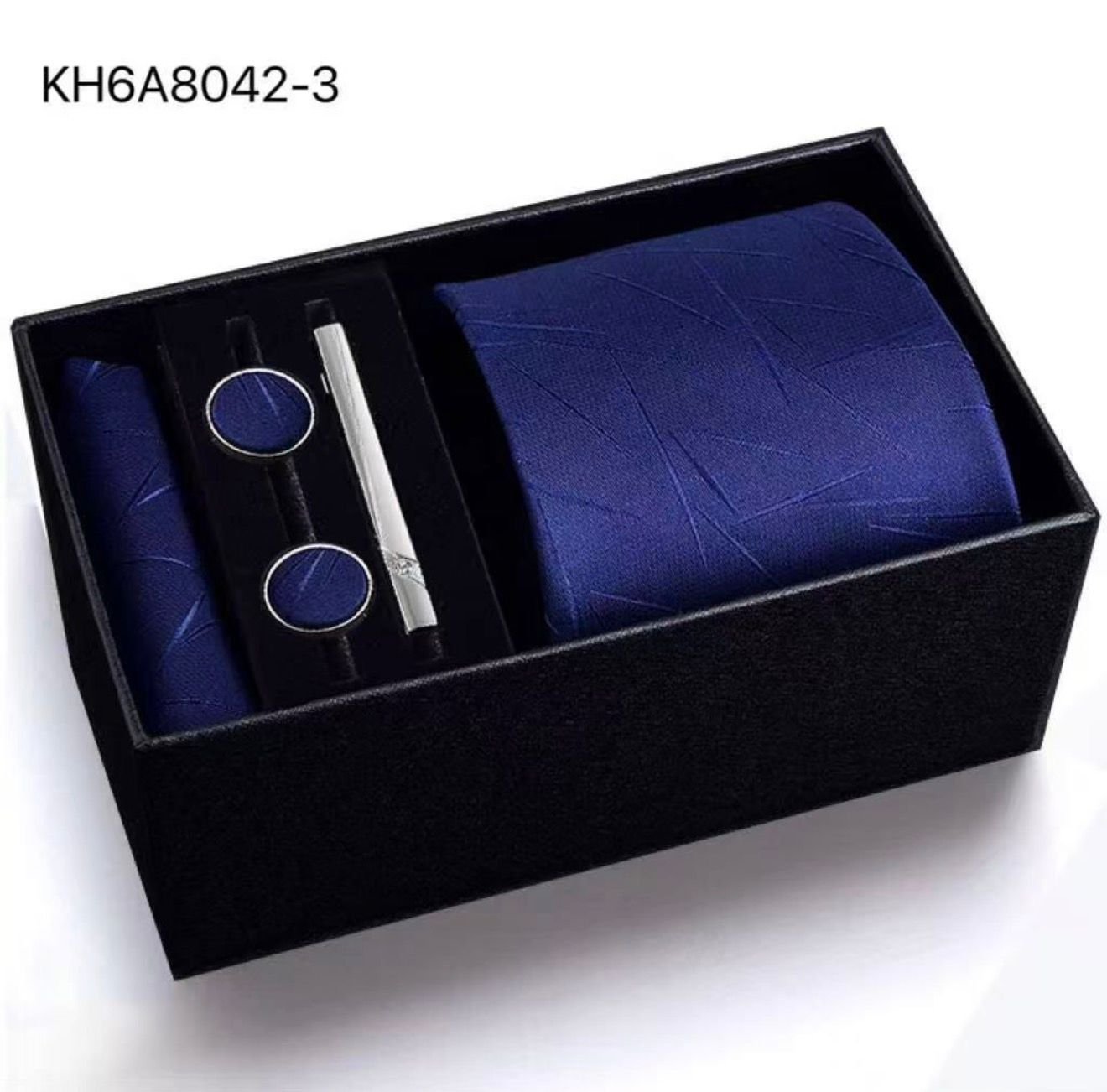 Set de corbata 5 en 1 estampada