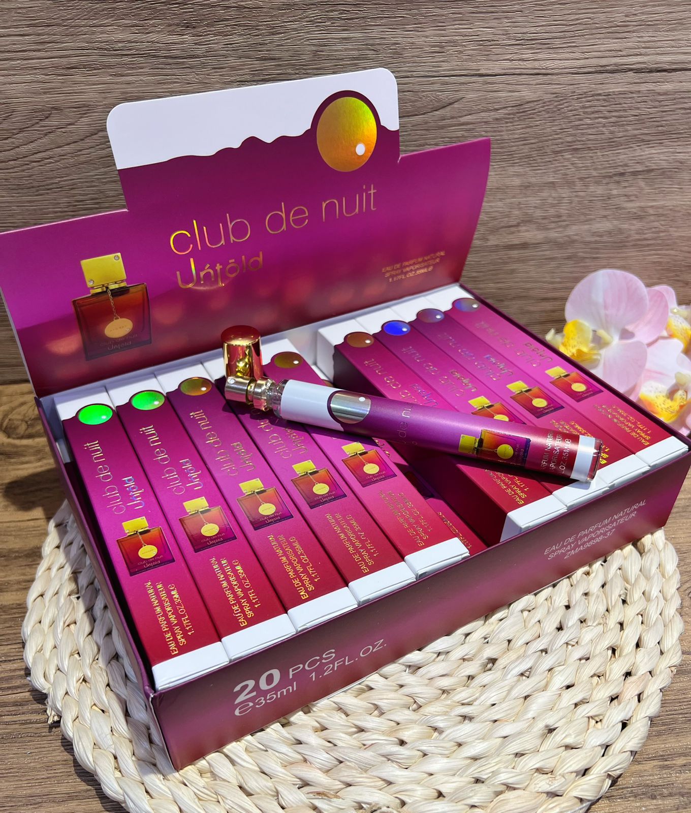Perfumes tubito de 35ml Club de nuit Untold