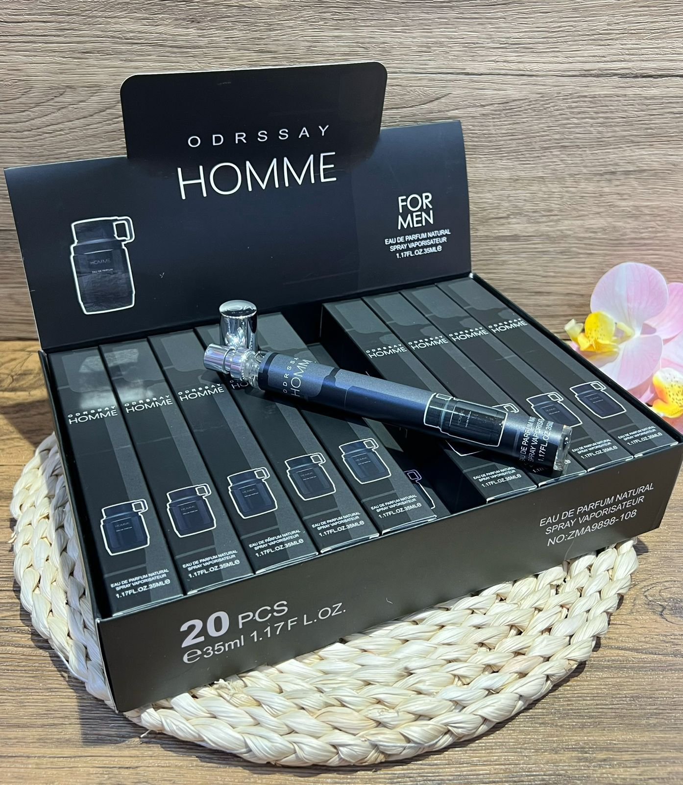 Perfumes tubito de 35ml Homme black