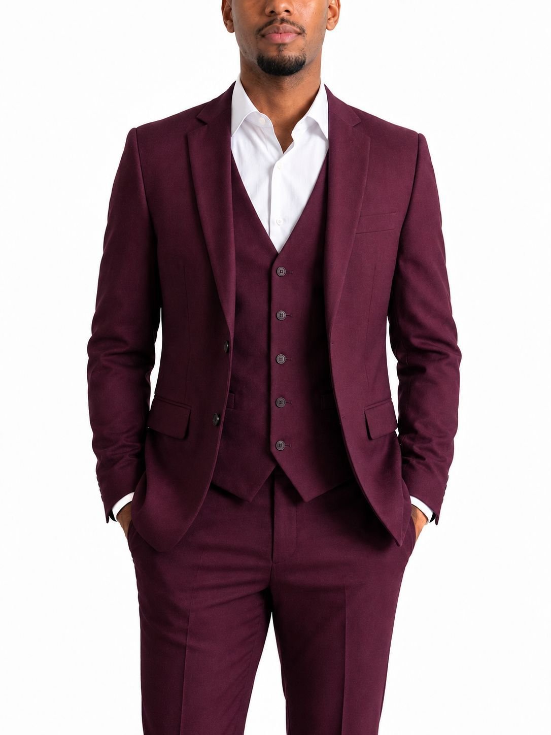 Traje1-L-rojovino (3 piezas)