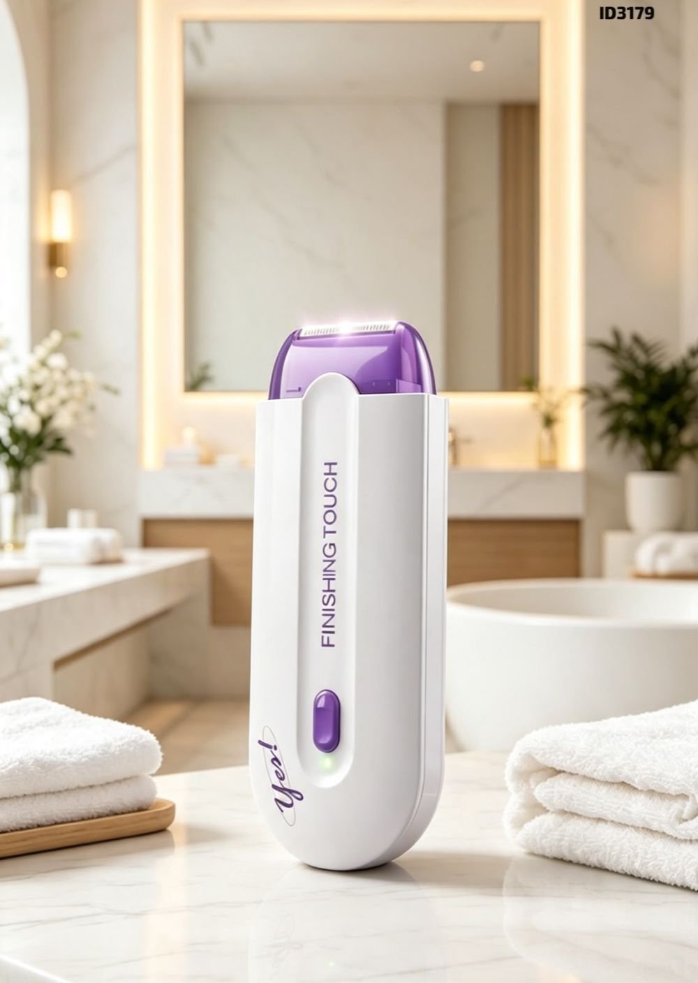 Máquina depiladora de mujer